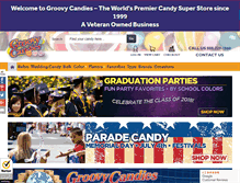 Tablet Screenshot of groovycandies.com